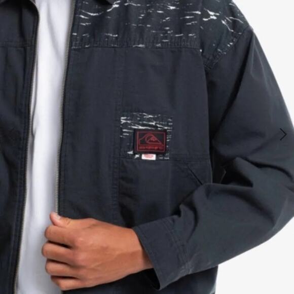 Quicksilver Netflix Stranger Things Jacket Sz L Mens New - Picture 4 of 15